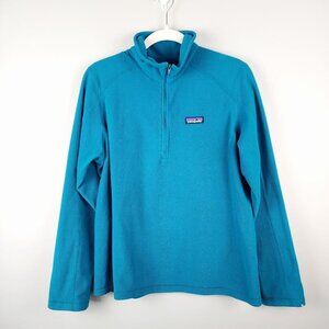 AS IS  Patagonia 1/4 zip pullover women size L READ